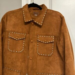 Mother Faux Suede Jacket-Large